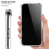Black Shadow Camo iPhone XS Max Clear Case